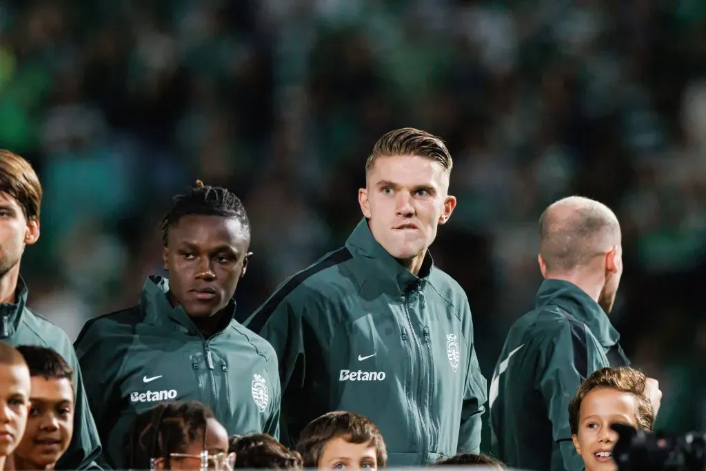 Quenda e Gyokeres: monitorados pelo Manchester United. Foto: Imago