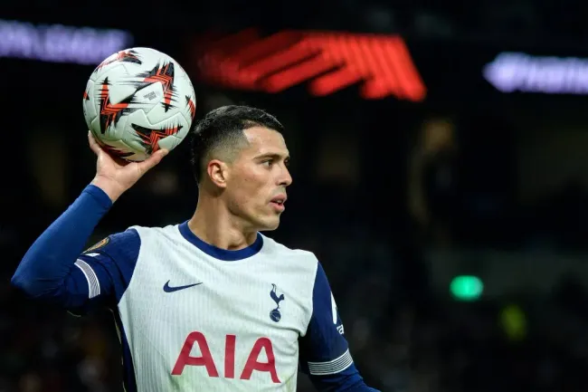 Pedro Porro jogou pelo Tottenham contra a Roma. Foto: Imago