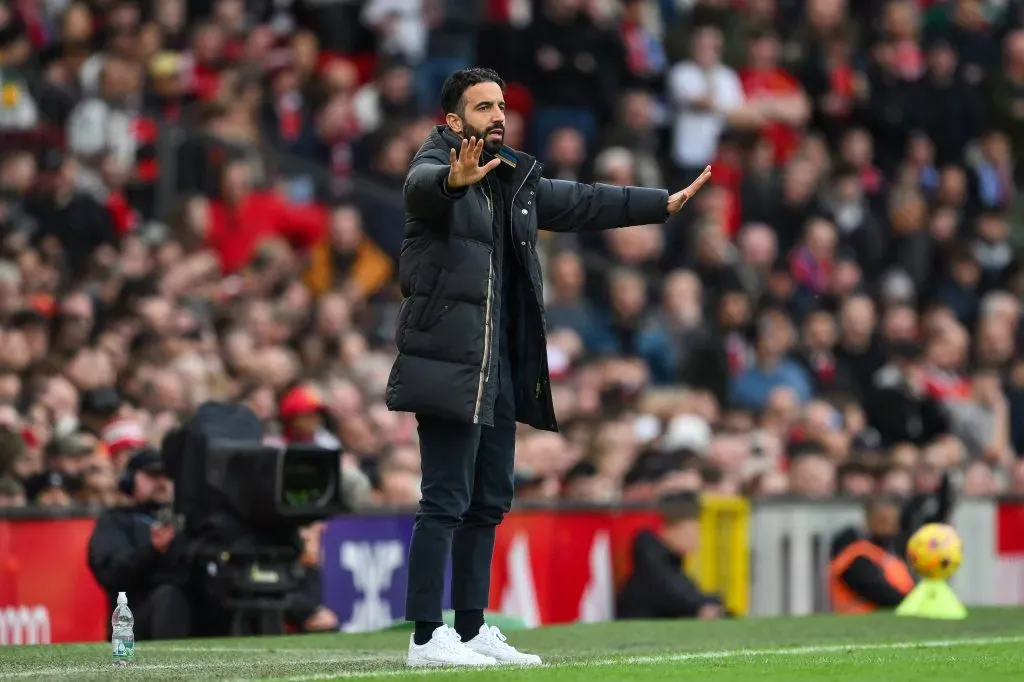 Ruben Amorim não quis ficar com Van Nistelrooy na sua equipa técnica. Foto: Imago.