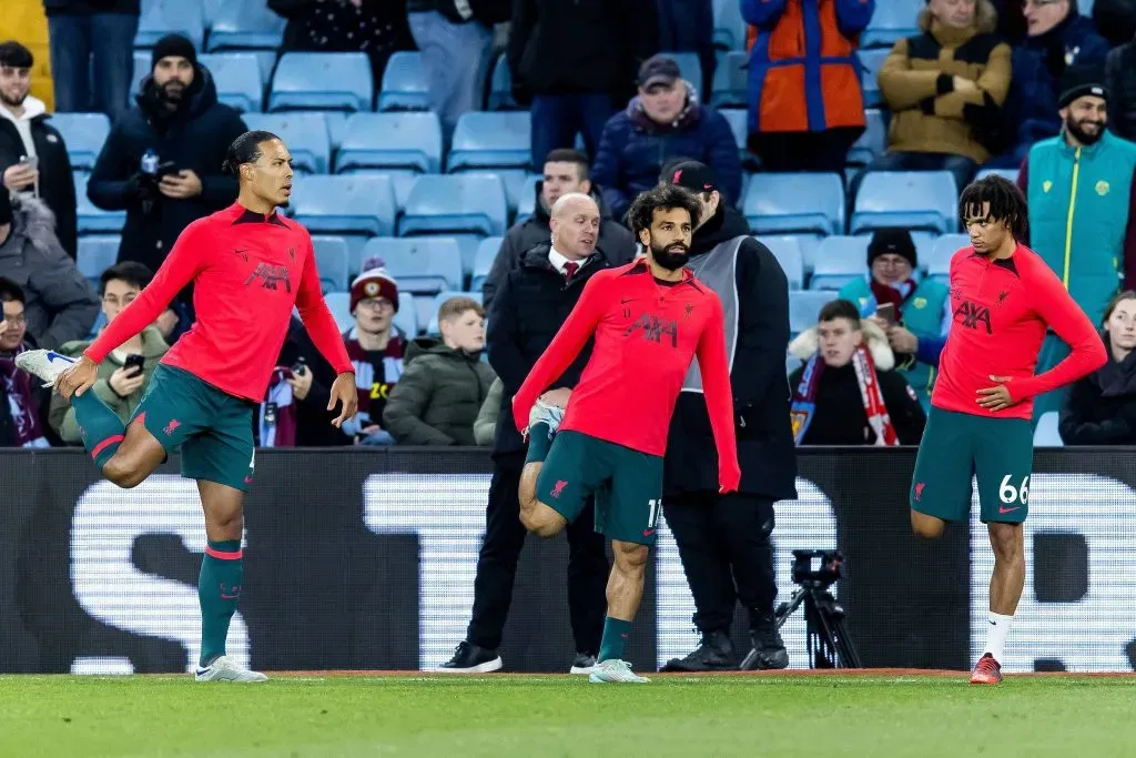 Van Dijk, Salah e Arnold: Liverpool deseja manter os jogadores. Foto: Imago