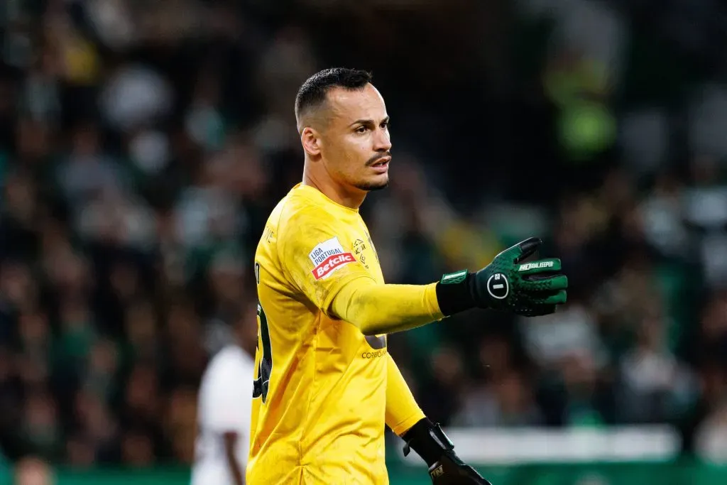 Bruno Brigido, guarda-redes do Estrela. Foto: Imago