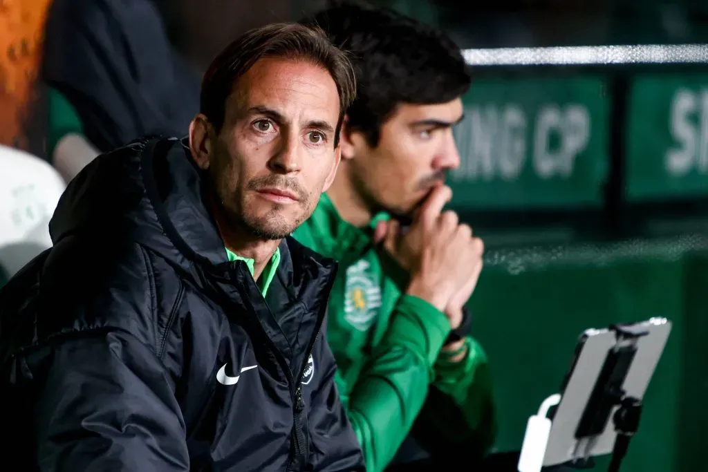 João Pereira fez a antevisão do jogo, em conferência de imprensa. Foto: Imago.