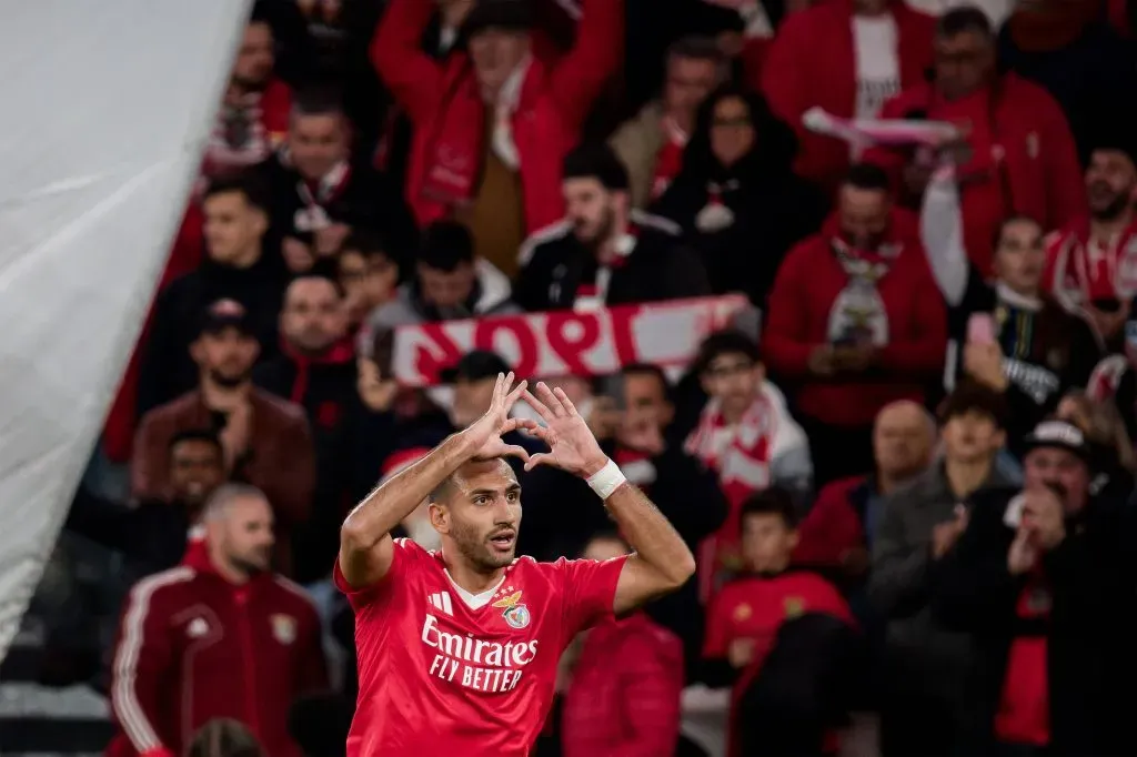 Pavlidis inaugurou o marcador para o Benfica. Foto: Imago