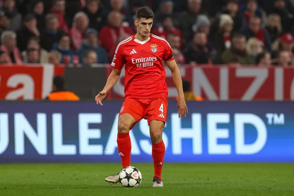 António Silva contra o Bayern de Munique na Champions League. Foto: Imago