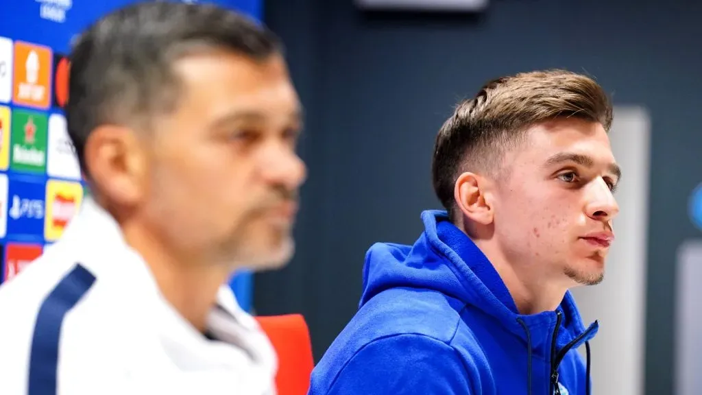 Sérgio ao lado filho Francisco. Foto: Imago.