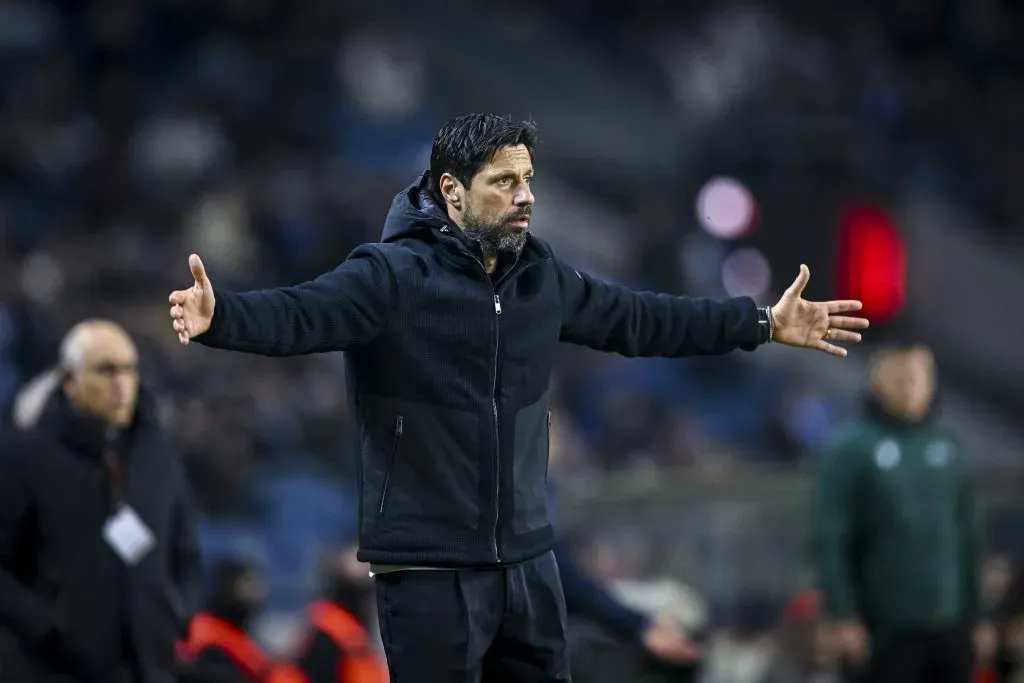 Vitor Bruno no comando técnico do FC Porto. Foto: Octavio Passos/Getty Images