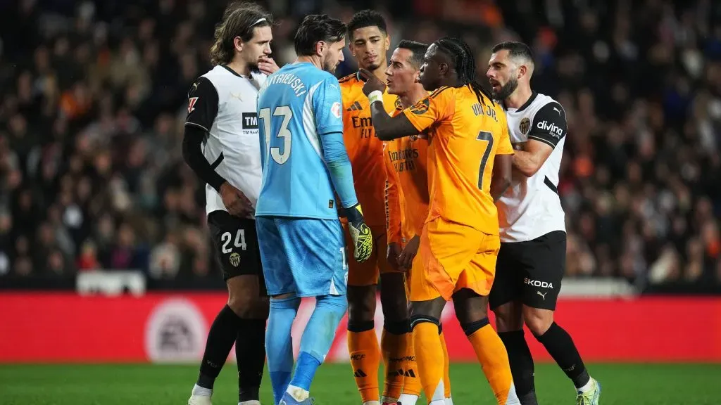 Real Madrid venceu o Valência. Foto: Getty.