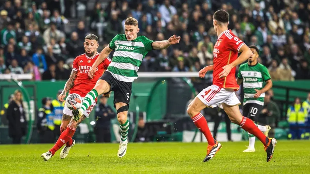 Sporting recebe o Benfica no dérbi desta jornada da Liga Portugal. Foto: Imago