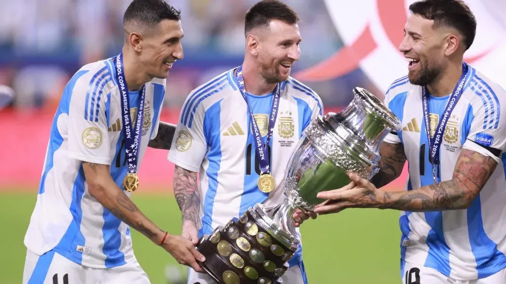Di María e Otamendi estão em final de contrato. Foto: Getty.