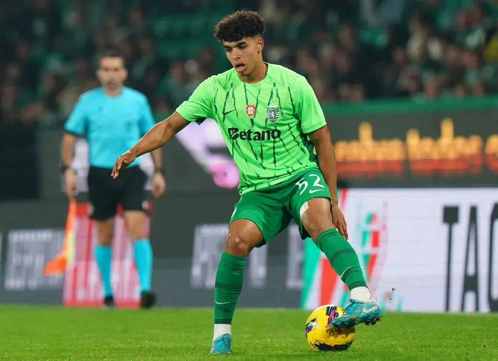 João Simões, médio do Sporting. Foto: Getty Images