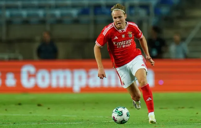 Andreas Schjelderup tem feito por merecer mais oportunidades na equipa. Foto: Gualter Fatia/Getty Images.