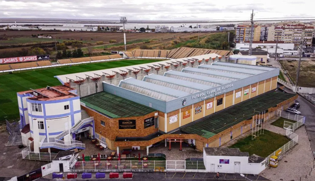 O complexo desportivo do Futebol Clube de Alverca. Foto: Facebook do FC Alverca.