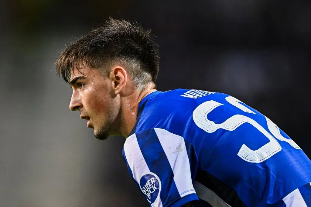 Martim Fernandes, lateral-direito do FC Porto. Foto: Getty Images