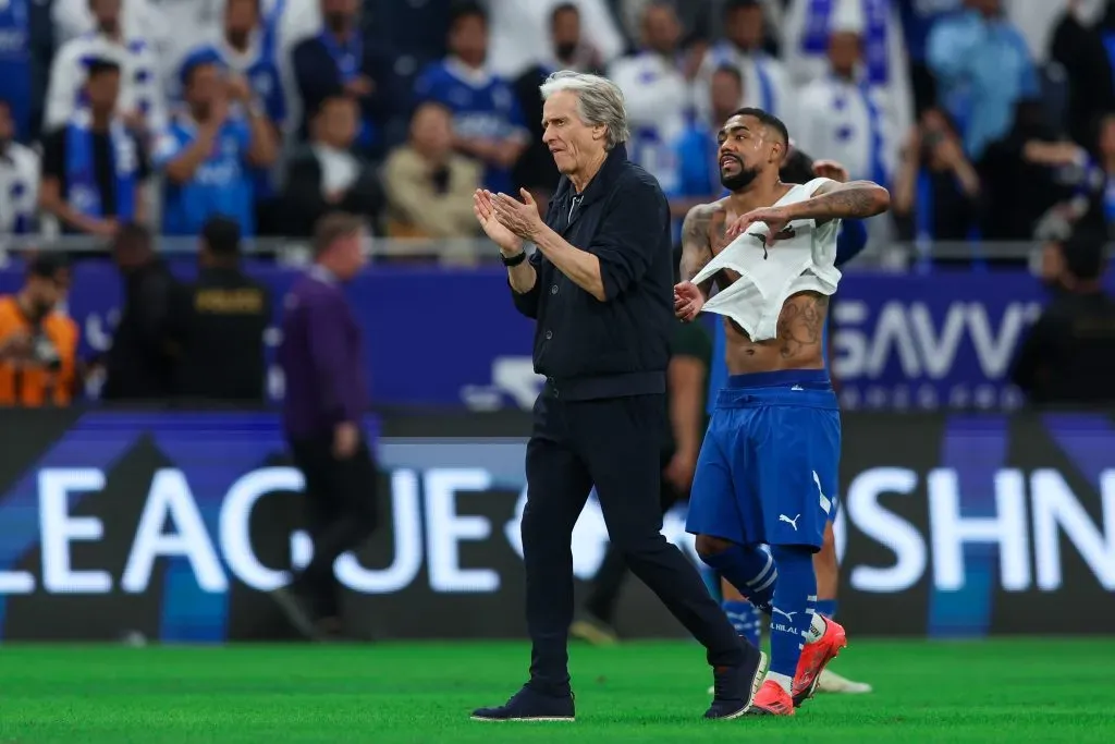 Jorge Jesus, treinador do Al Hilal. Foto: Getty Images