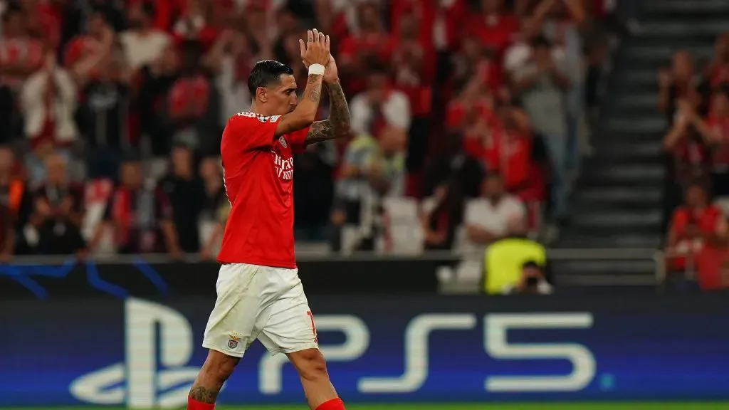 Di María será um dos jogadores em foco no Benfica x SC Braga. Foto: Getty