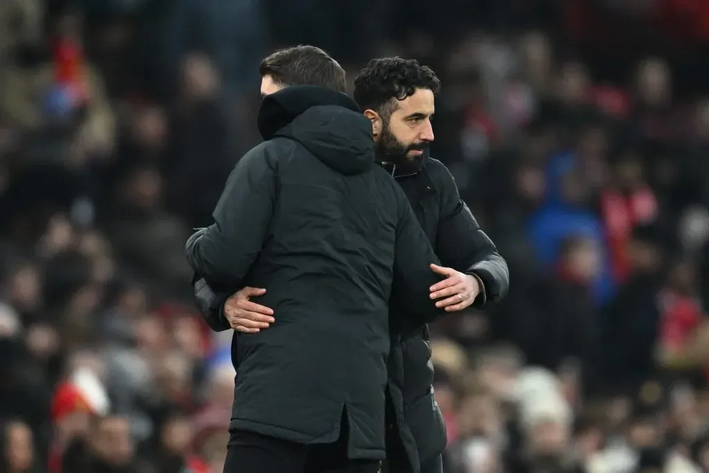 Ruben Amorim, treinador do Manchester United. Foto: Getty Images