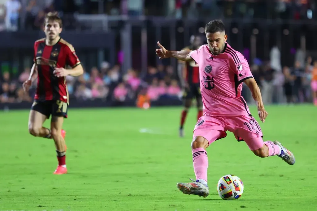 Jordi Alba, jogador do Inter Miami. Foto: Getty Images