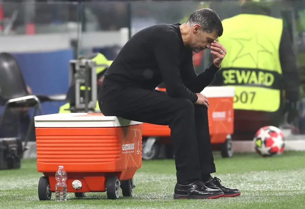 Sérgio Conceição, treinador do AC Milan. Foto: Getty Images