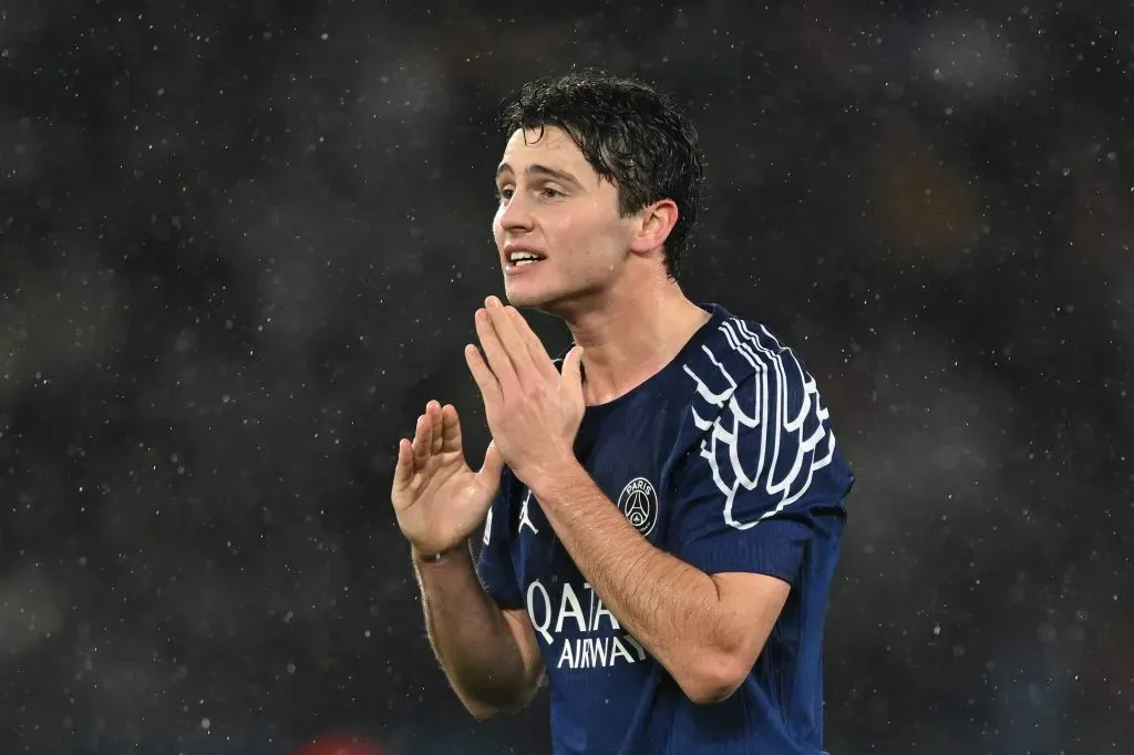 João Neves, jogador do PSG. Foto: Getty Images