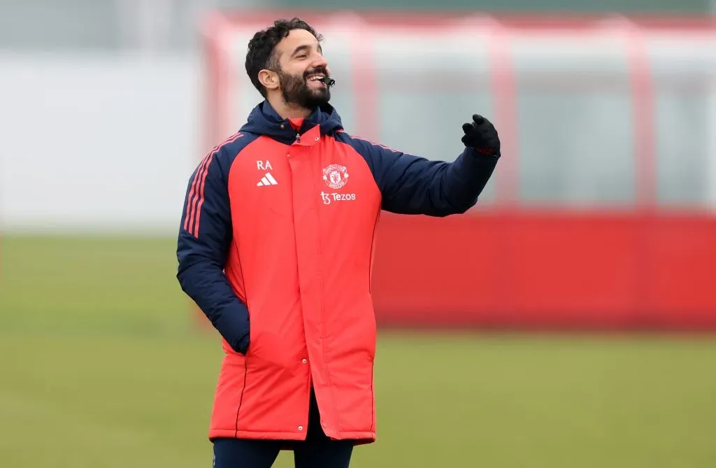 Ruben Amorim deixou o Sporting para ir para o United. Foto: Carl Recine/Getty Images.