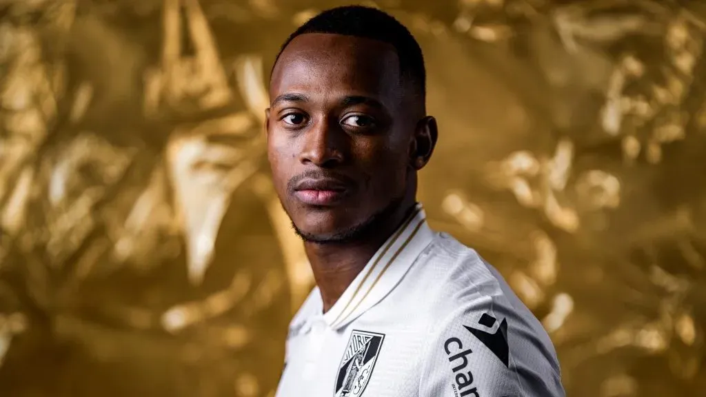 Úmaro Embaló é reforço do Vitória SC. Foto: VSC