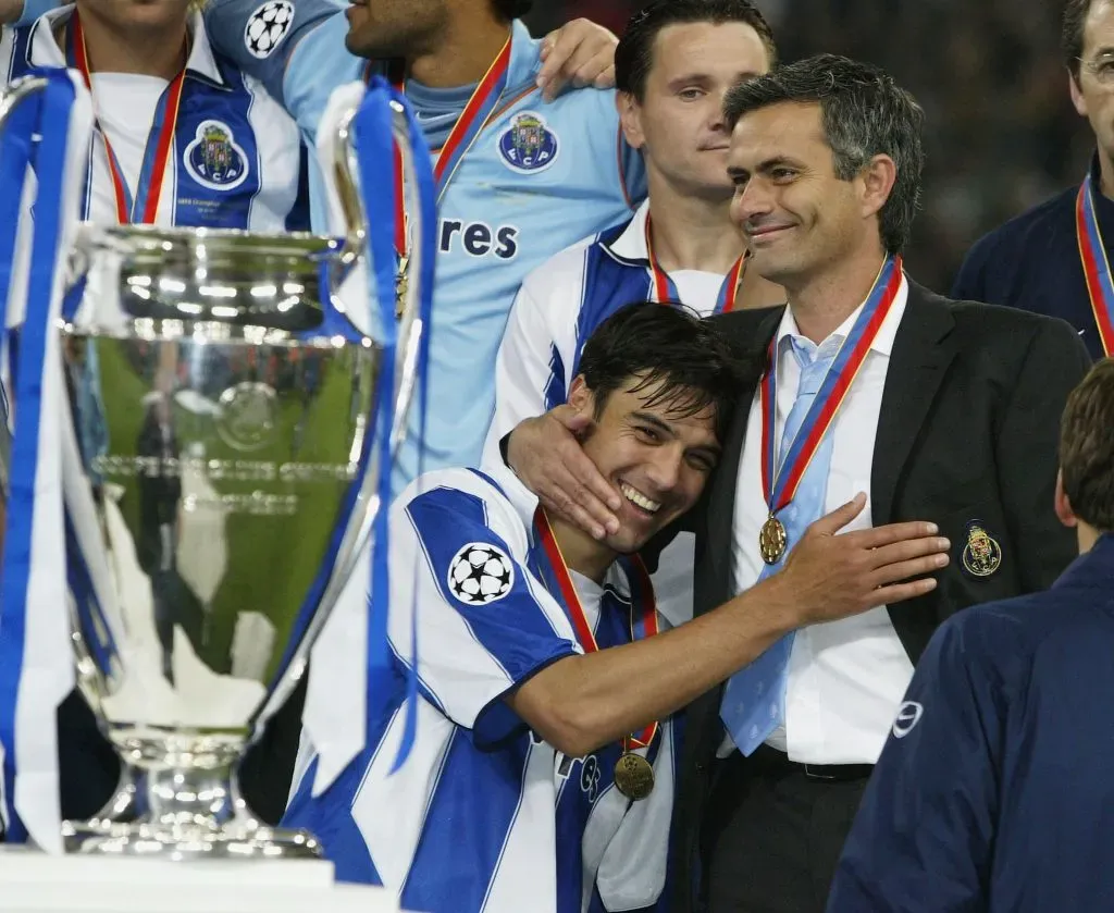 José Mourinho poderá reencontrar o “seu” FC Porto nos quartos de final. Foto: Alex Livesey/Getty Images.