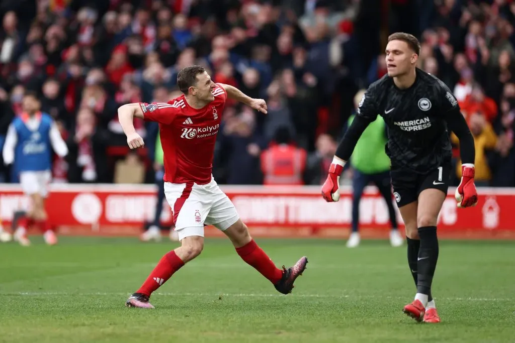 Chris Wood fez três golos. Foto: Getty Images