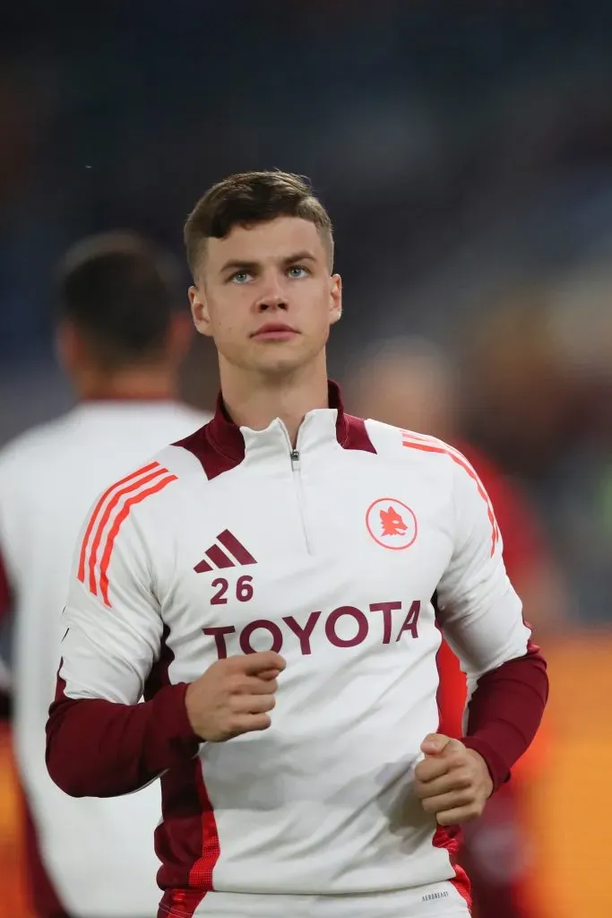 Samuel Dahl não tem sido utilizado no Roma. Foto: Paolo Bruno/Getty Images