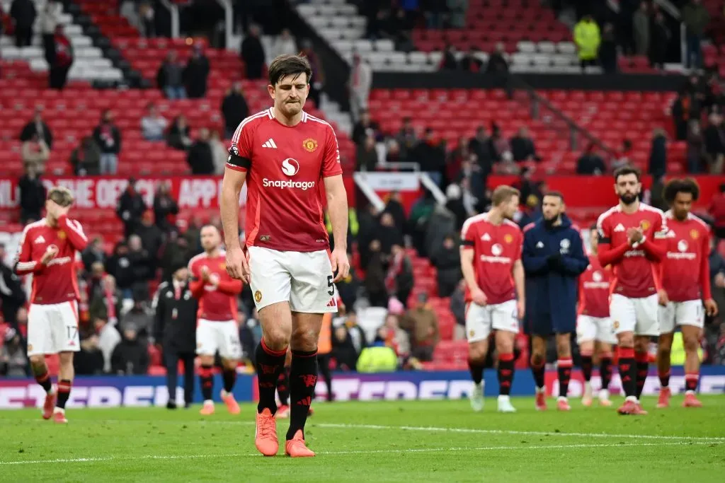 Manchester United perdeu com o Crystal Palace. Foto: Getty Images