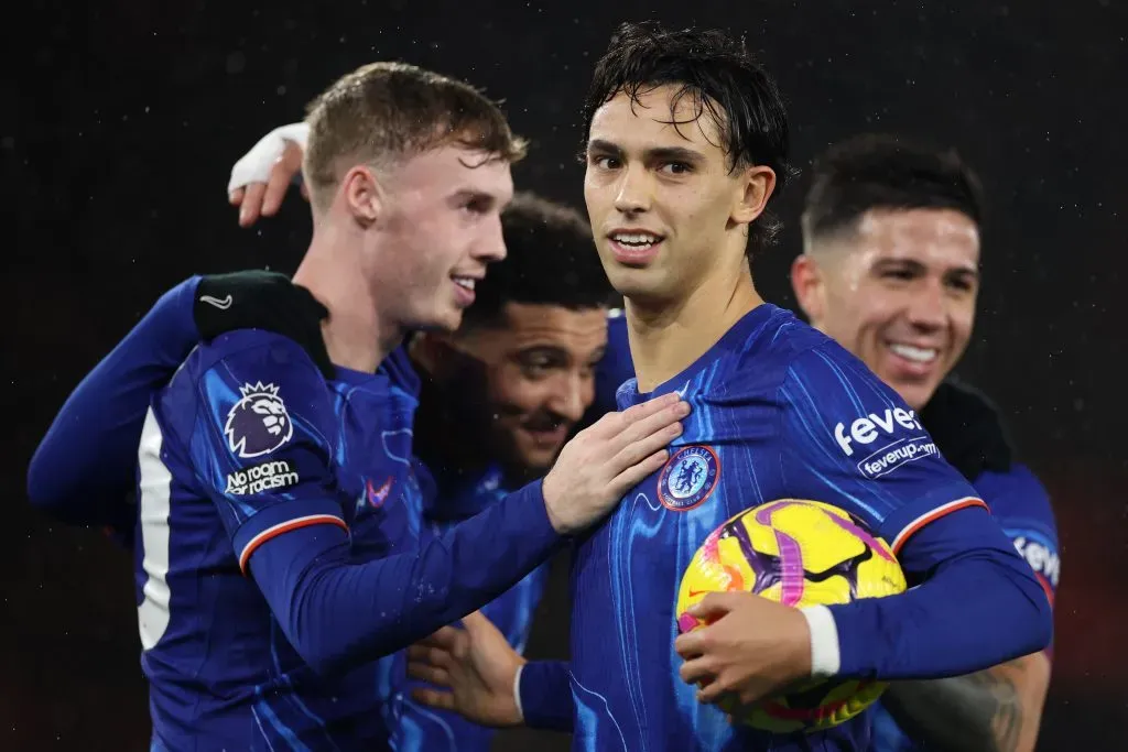 João Félix está tapado por Cole Palmer no Chelsea. Foto: Michael Steele/Getty Images