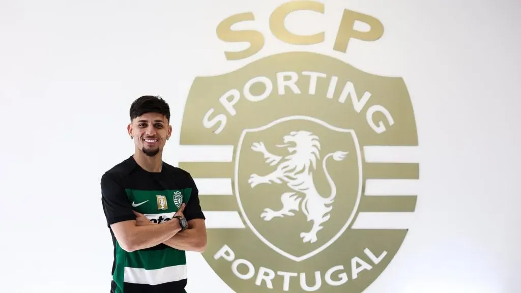 Biel Teixeira é o novo reforço do Sporting. Foto: Site oficial do Sporting