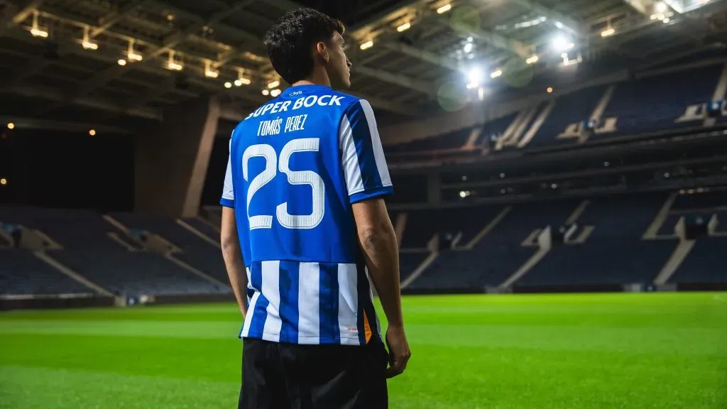 Tomás Pérez é reforço do FC Porto. Foto: FCP.