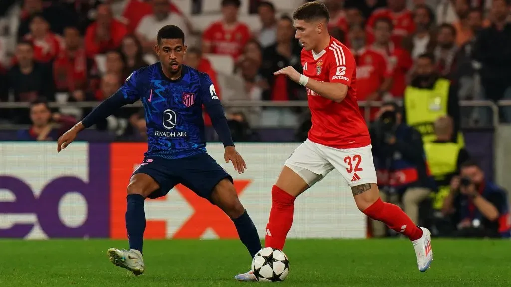 Rollheiser em ação na Champions League. Foto: Getty Images