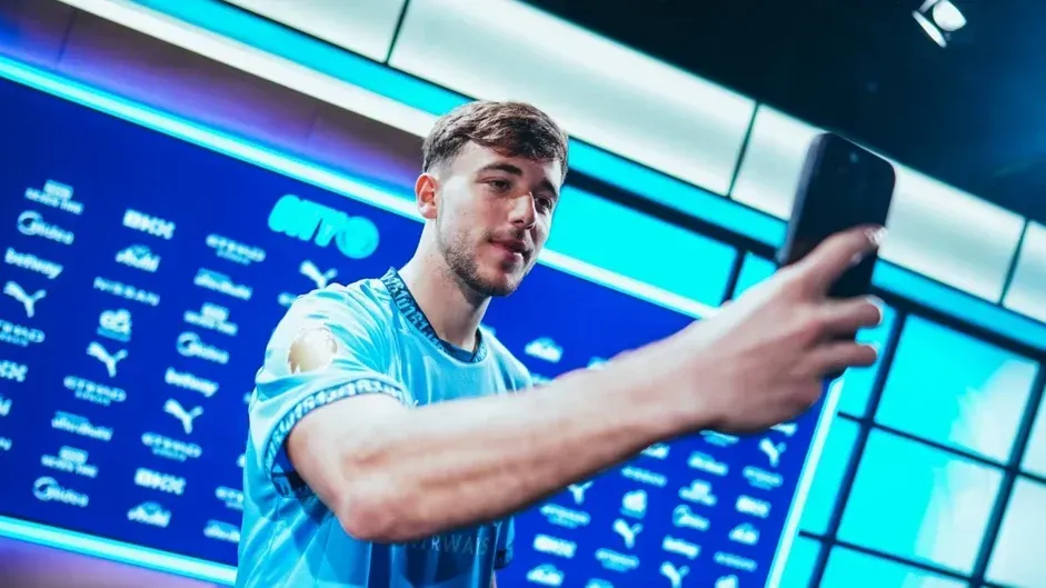 Nico González trocou o FC Porto pelo Manchester City. Foto: MCFC.