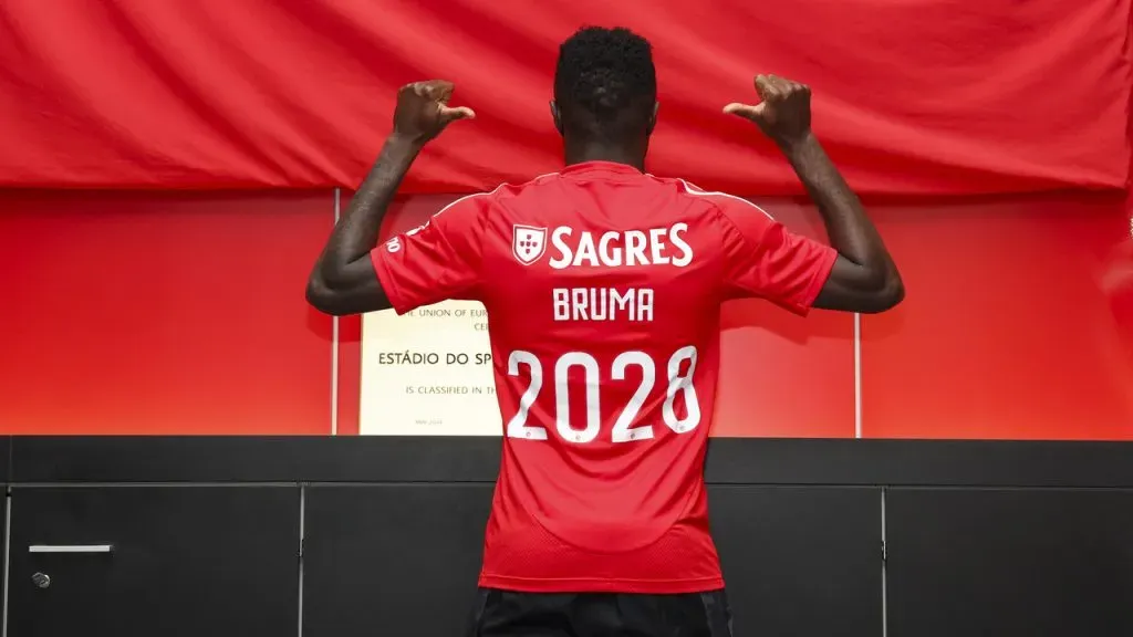 Bruma custou 6,5 milhões de euros. Foto: SLB.
