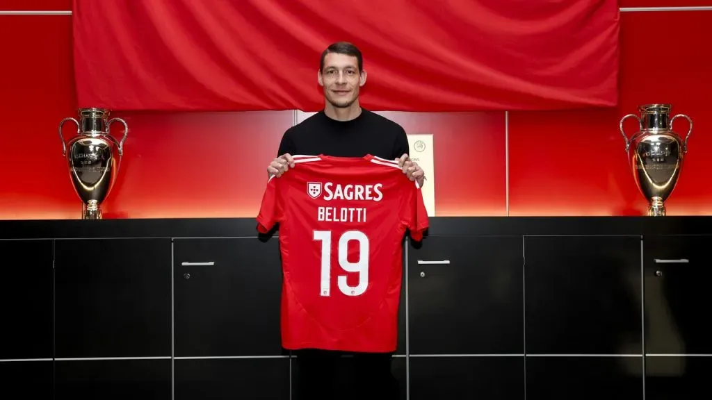 Andrea Belotti é uma das novas contratações do Benfica. Foto: SLB