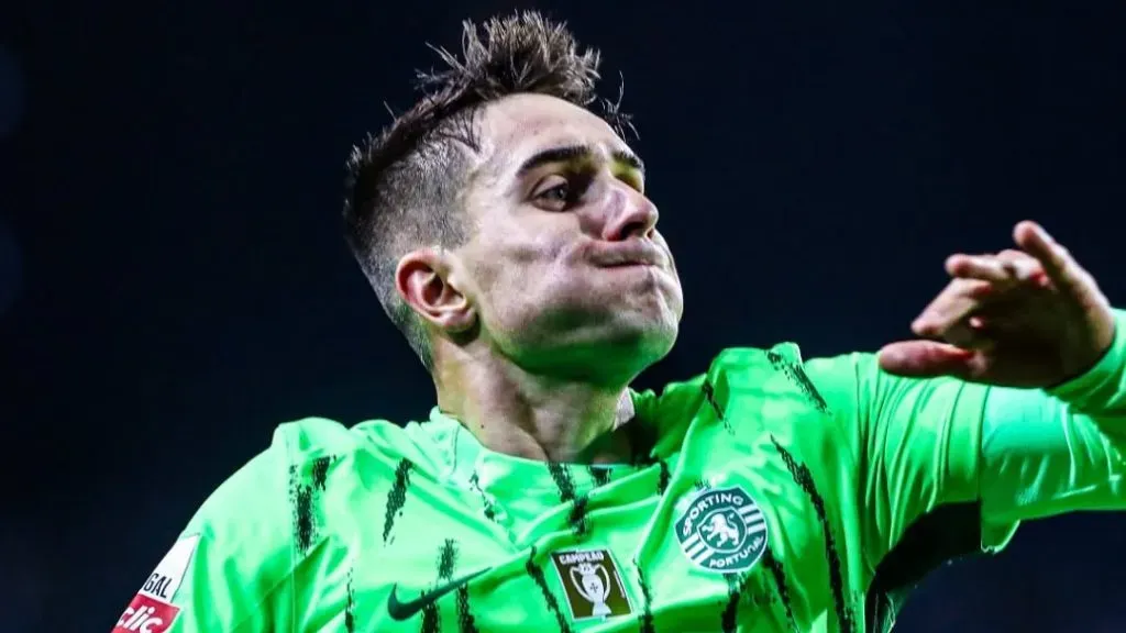 Fresneda fez o golo do Sporting. Foto: LP.