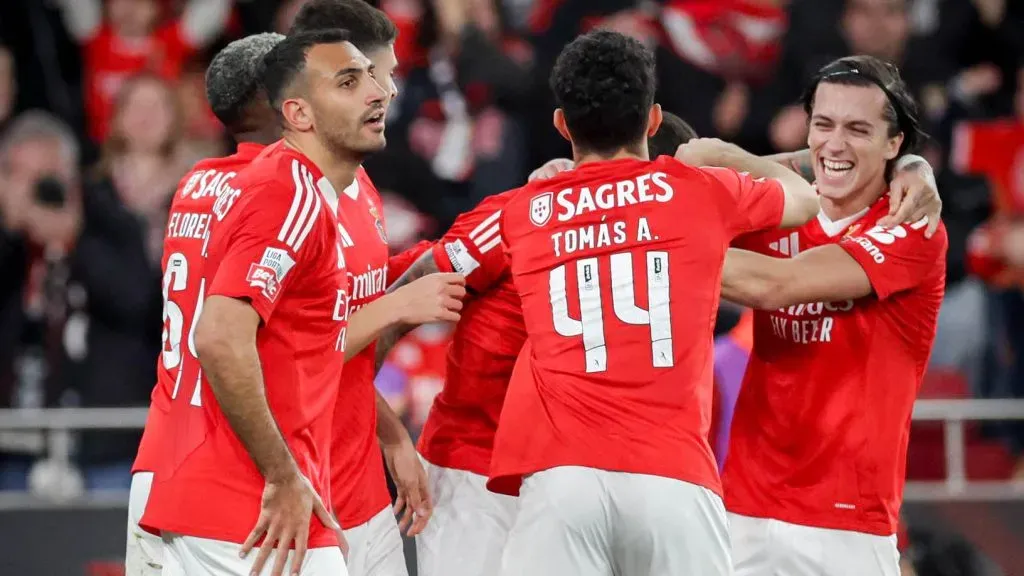 Benfica venceu o Moreirense por 3-2. Foto: SLB.