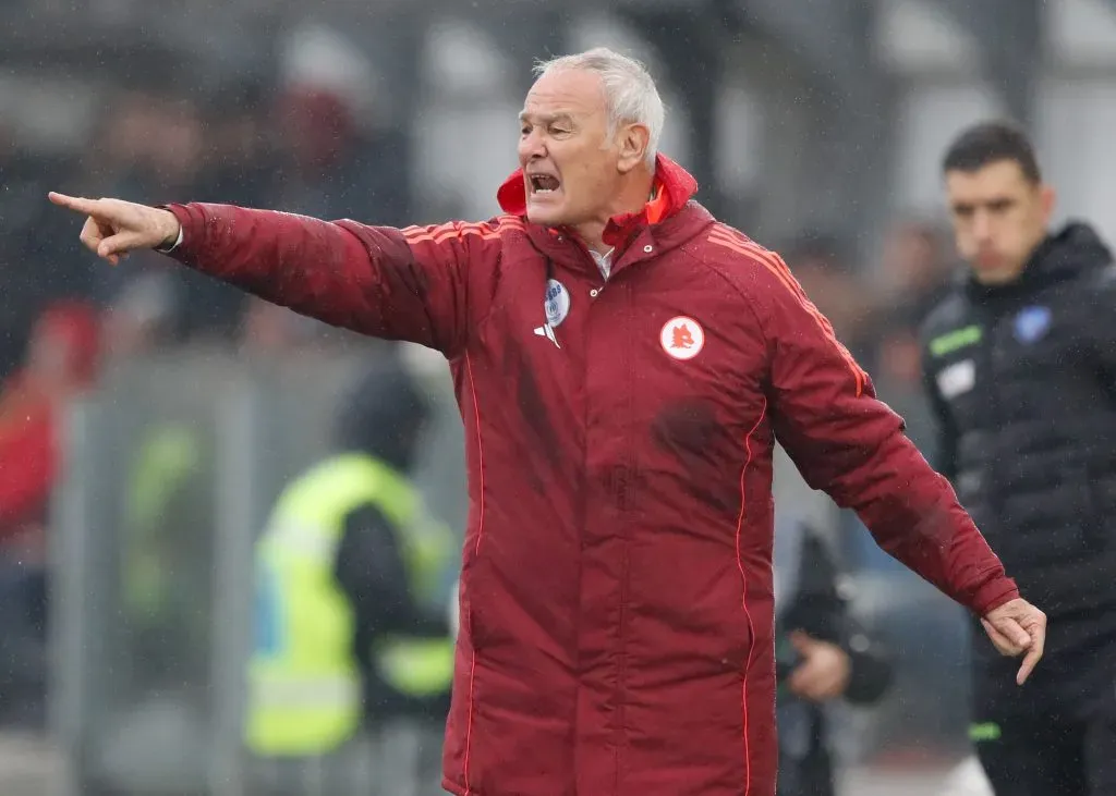 Claudio Ranieri, treinador da Roma. Foto: Getty Images