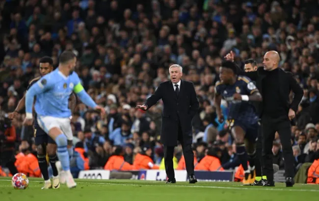 City contra Real: o duelo mais esperado do play-off. Foto: Stu Forster/Getty Images.
