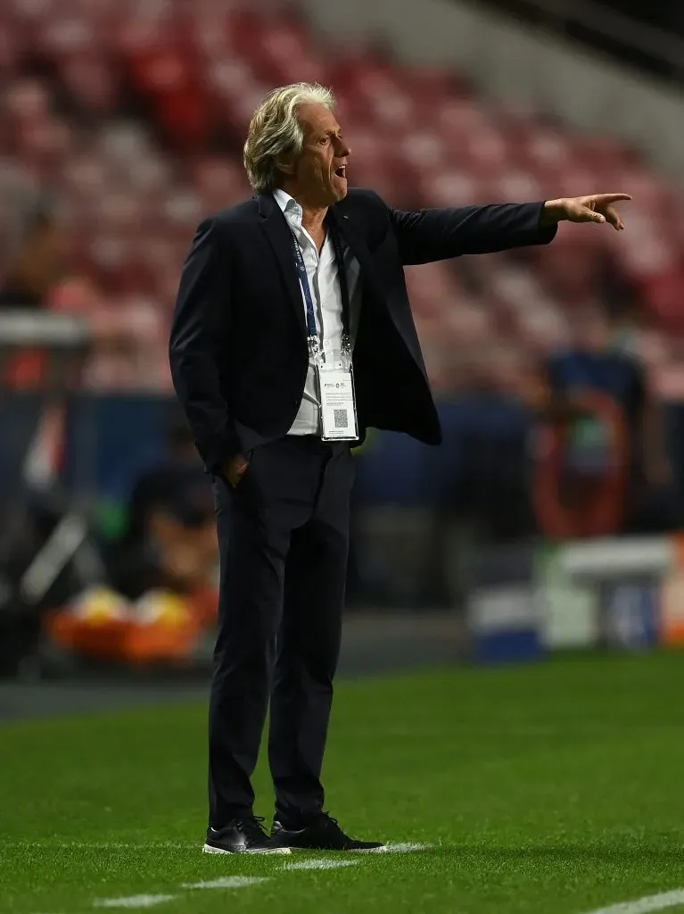 Jorge Jesus foi treinador do Benfica. Foto: Getty Images
