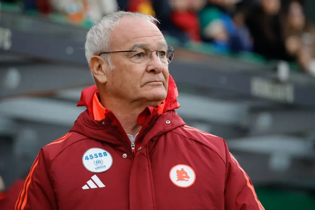Claudio Ranieri, treinador da Roma. Foto: Getty Images