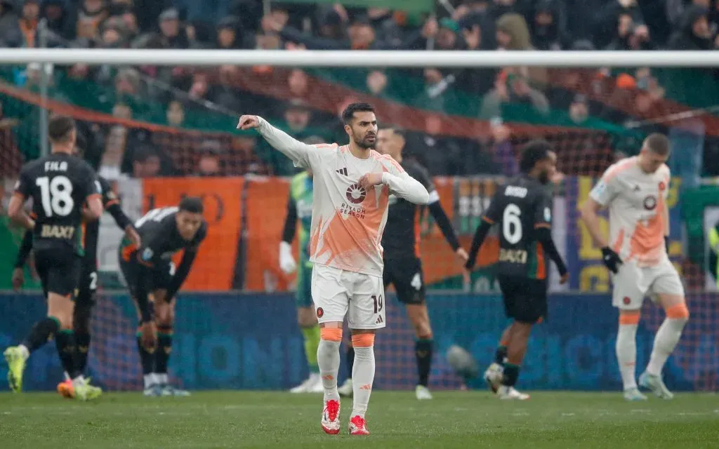 Zeki Çelik, jogador da Roma. Foto: Getty Images