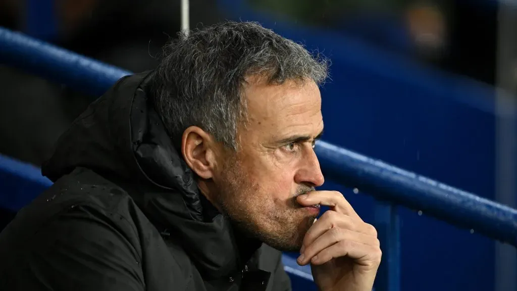 Luis Enrique, treinador do PSG