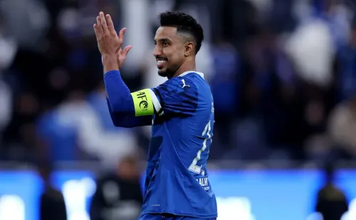 O capitão Al-Dawsari marcou o único golo da equipa treinada por Jesus. Foto: Abdullah Ahmed/Getty Images.