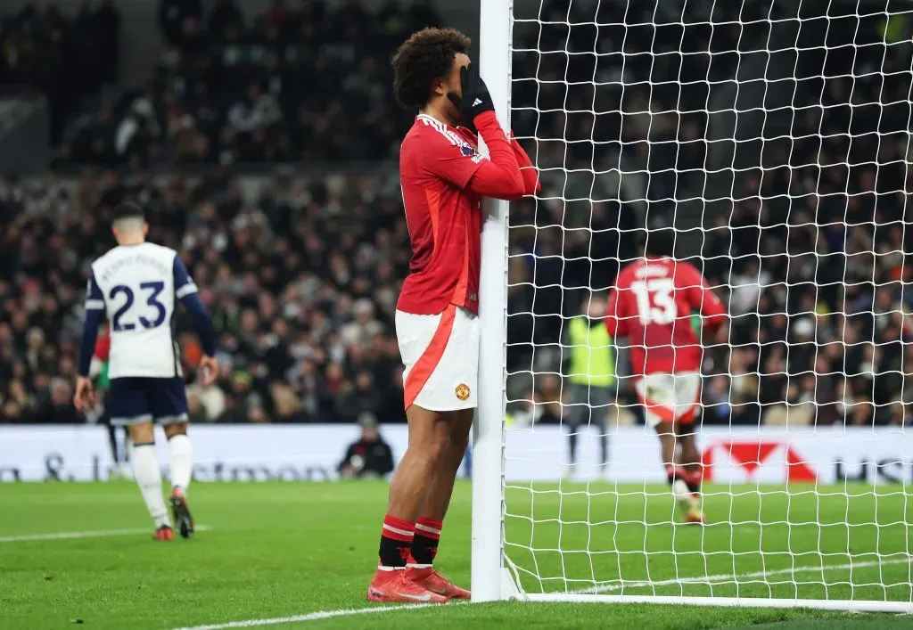 Manchester United perde contra o Tottenham. Foto: Getty Images