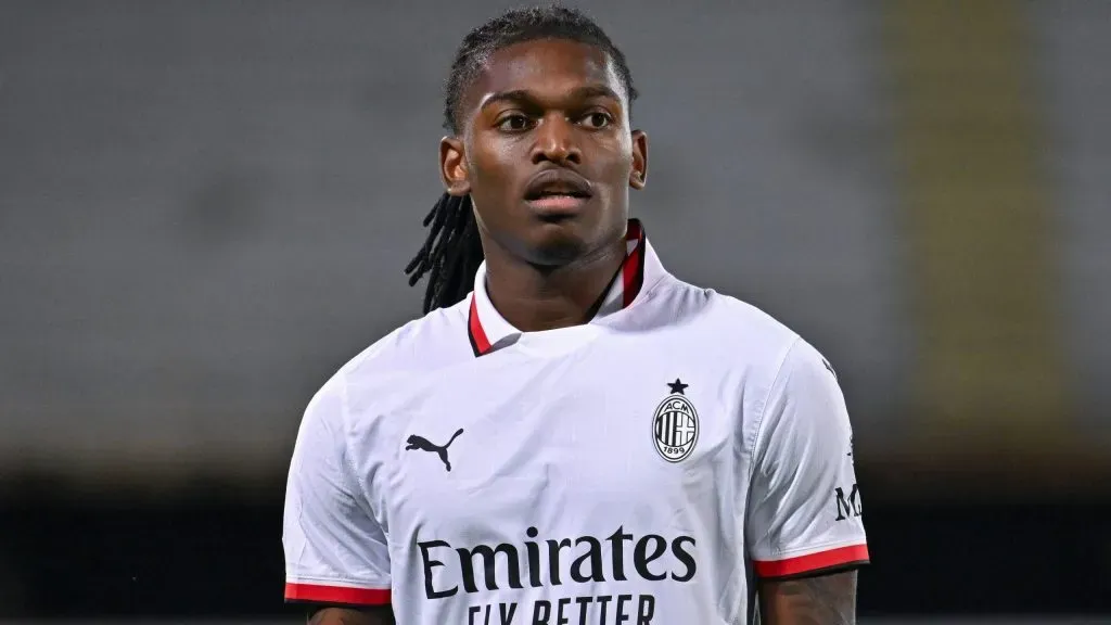 Rafael Leão em ação pelo Milan na Serie A. Foto: Imago