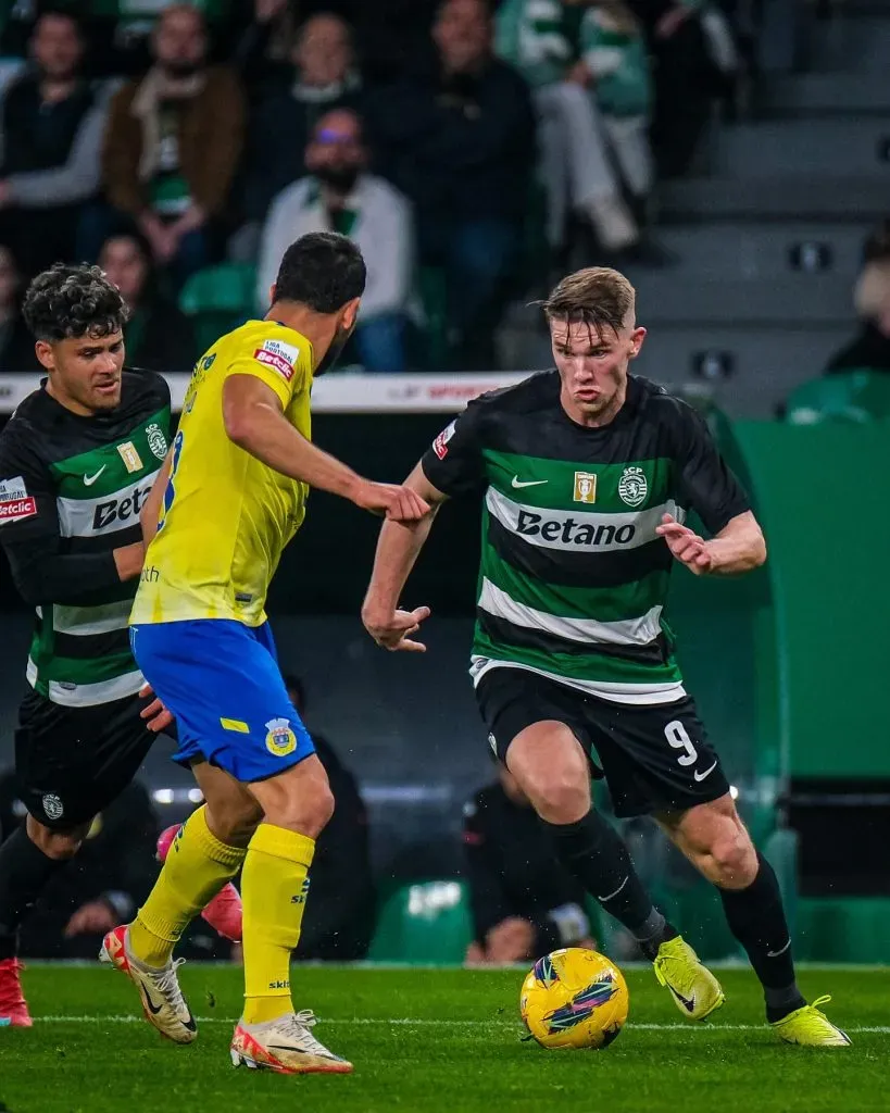 Gyokeres jogou 90 minutos contra o Arouca. Foto: Liga Portugal