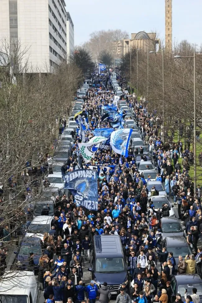 Os adeptos do Porto no dia das despedidas finais a Pinto da Costa. Foto: FC Porto.