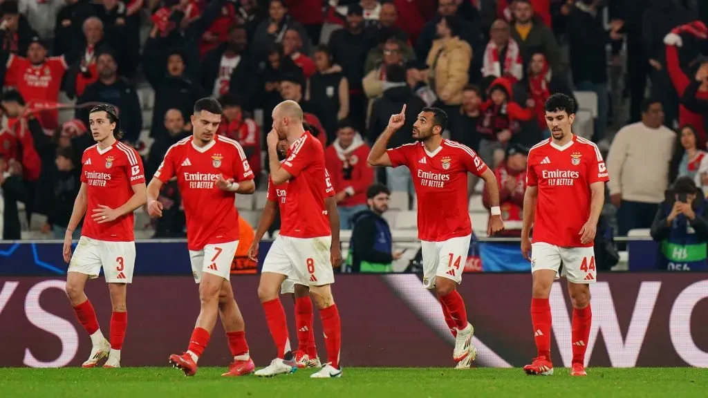 Benfica está nos oitavos de final da Champions League. Foto: Getty Images.